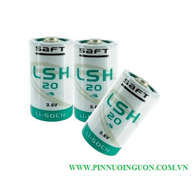 Pin Saft LSH20 LITHIUM 3.6V SIZE D 15500MAH made in France