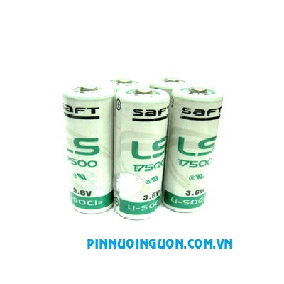 Pin Saft LS17500 LITHIUM 3.6V SIZE A 3600MAH made in France