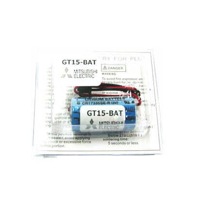 Pin PLC MITSUBISHI GT15-BAT LITHIUM 3V SIZE 2/3A made in Japan